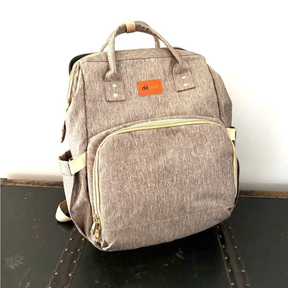 DEBUG Baby Diaper Bag Backpack with Changing Station Diaper Bags for Baby Bag.